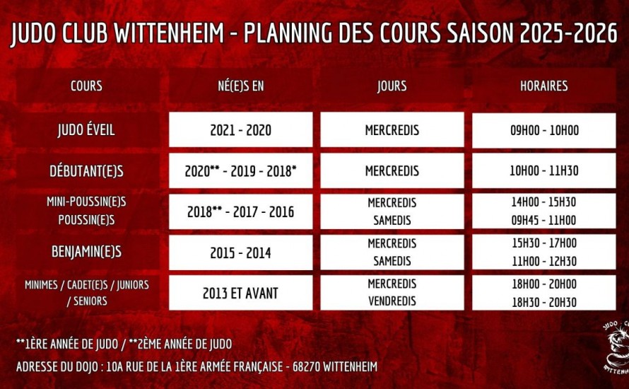 C'EST LA RENTRÉE AU JCW